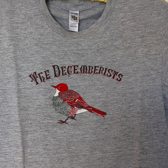 2005 Vintage The Decemberists Band T-shirt Flight of the Missile Thrushes - Picture 1 of 6